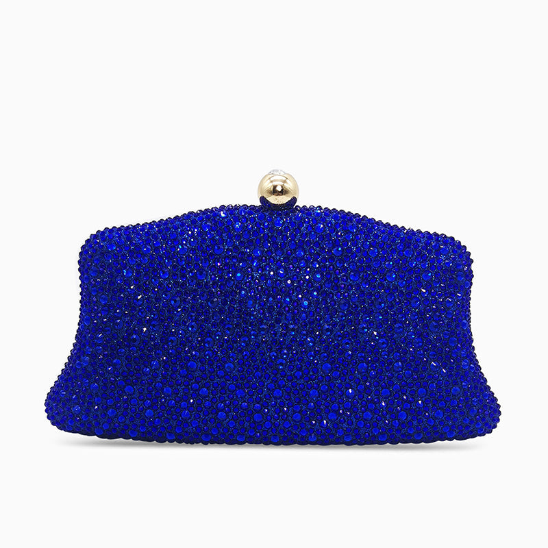 Clutch Jane Crystals Blue