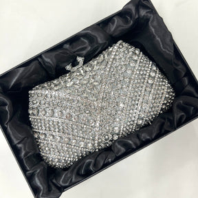 Clutch Metal Elegance Cristal