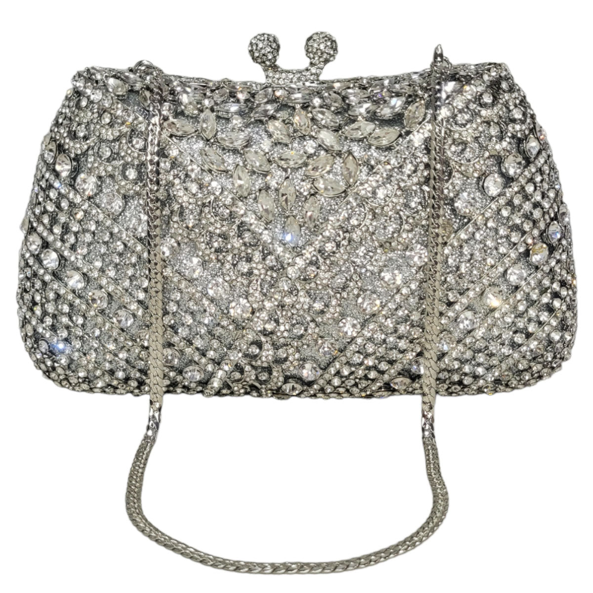 Clutch Metal Elegance Cristal