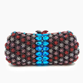 Clutch Crystal Diamantes Cadena