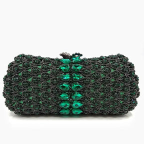 Clutch Crystal Diamantes Cadena