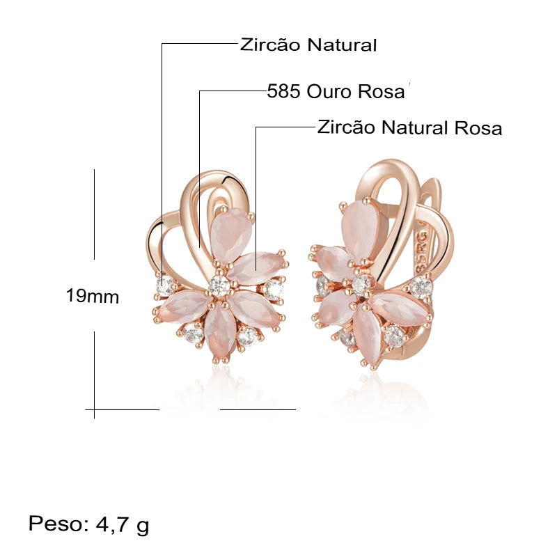 Brincos Escarlate di Cristallo