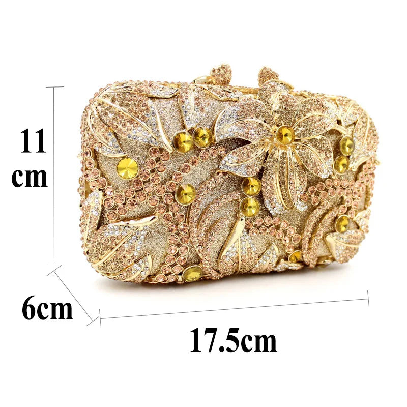 Clutch Floral Dama Casamorati