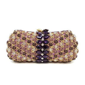 Clutch Crystal Diamantes Cadena